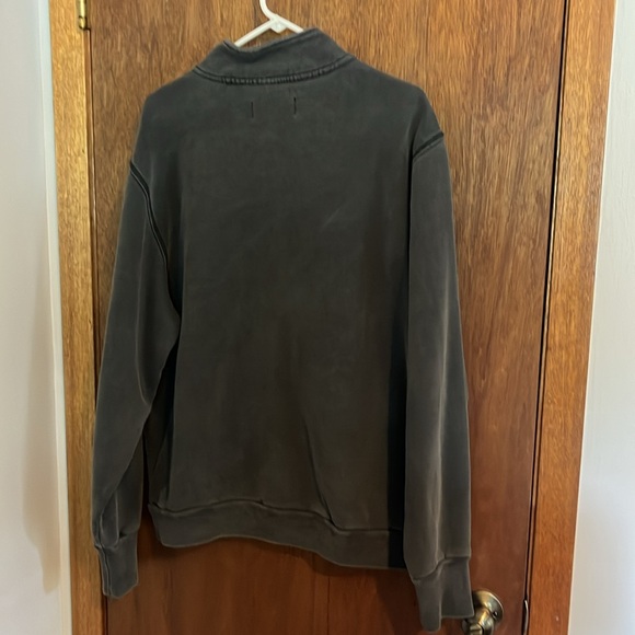 Orvis Men’s Gray Zip Up Fleece Jacket Large - Picture 3 of 7